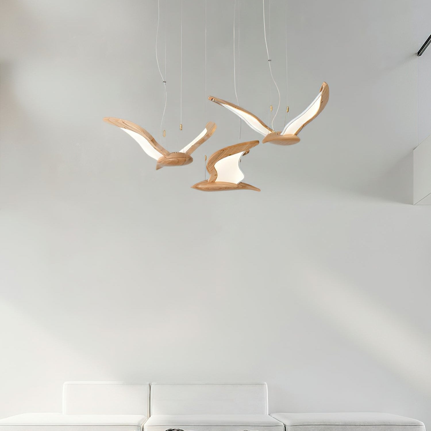 Elegante Glazen Moucheron Kroonluchter voor Luxe Interieur-light decor-De Bazelaar