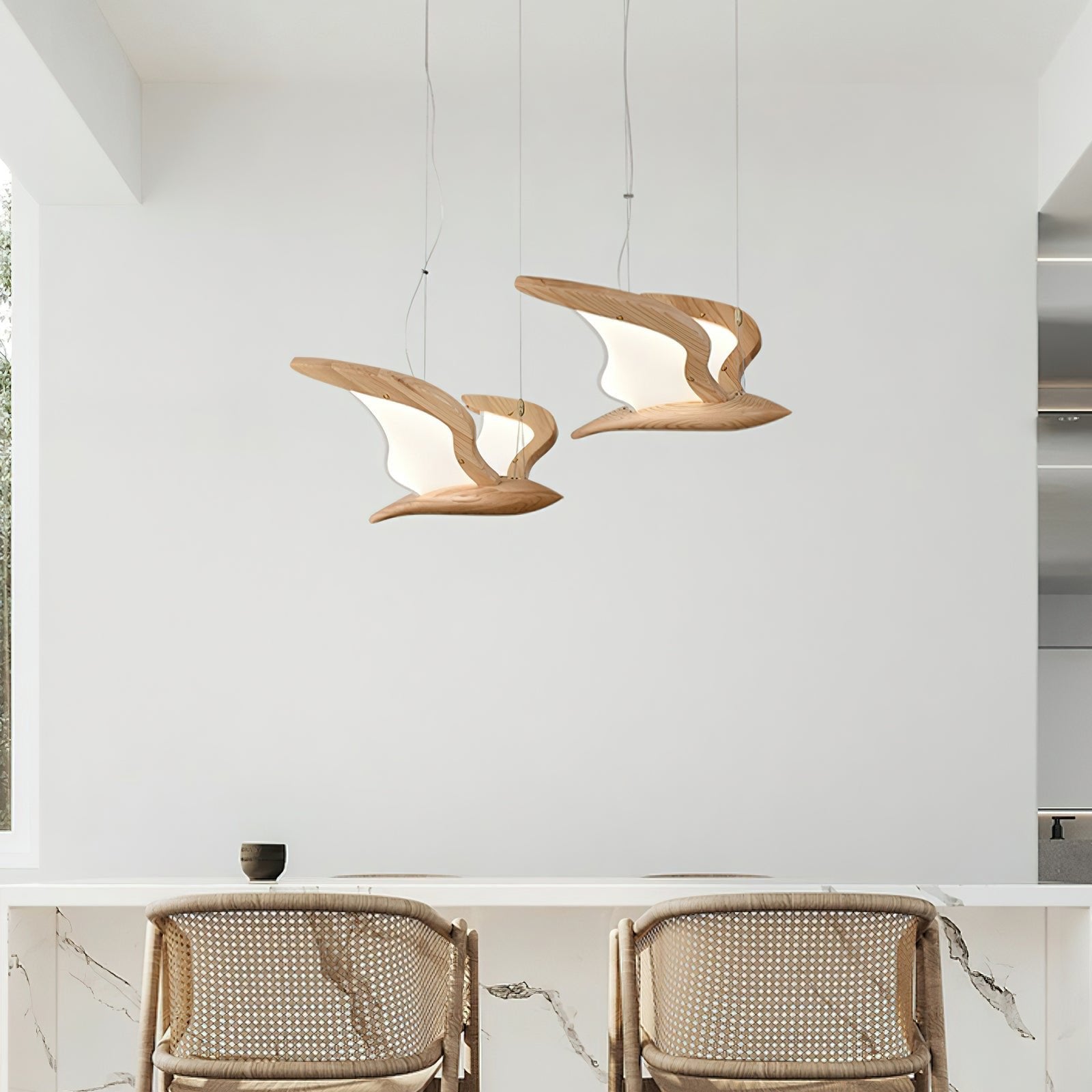 Elegante Glazen Moucheron Kroonluchter voor Luxe Interieur-light decor-De Bazelaar