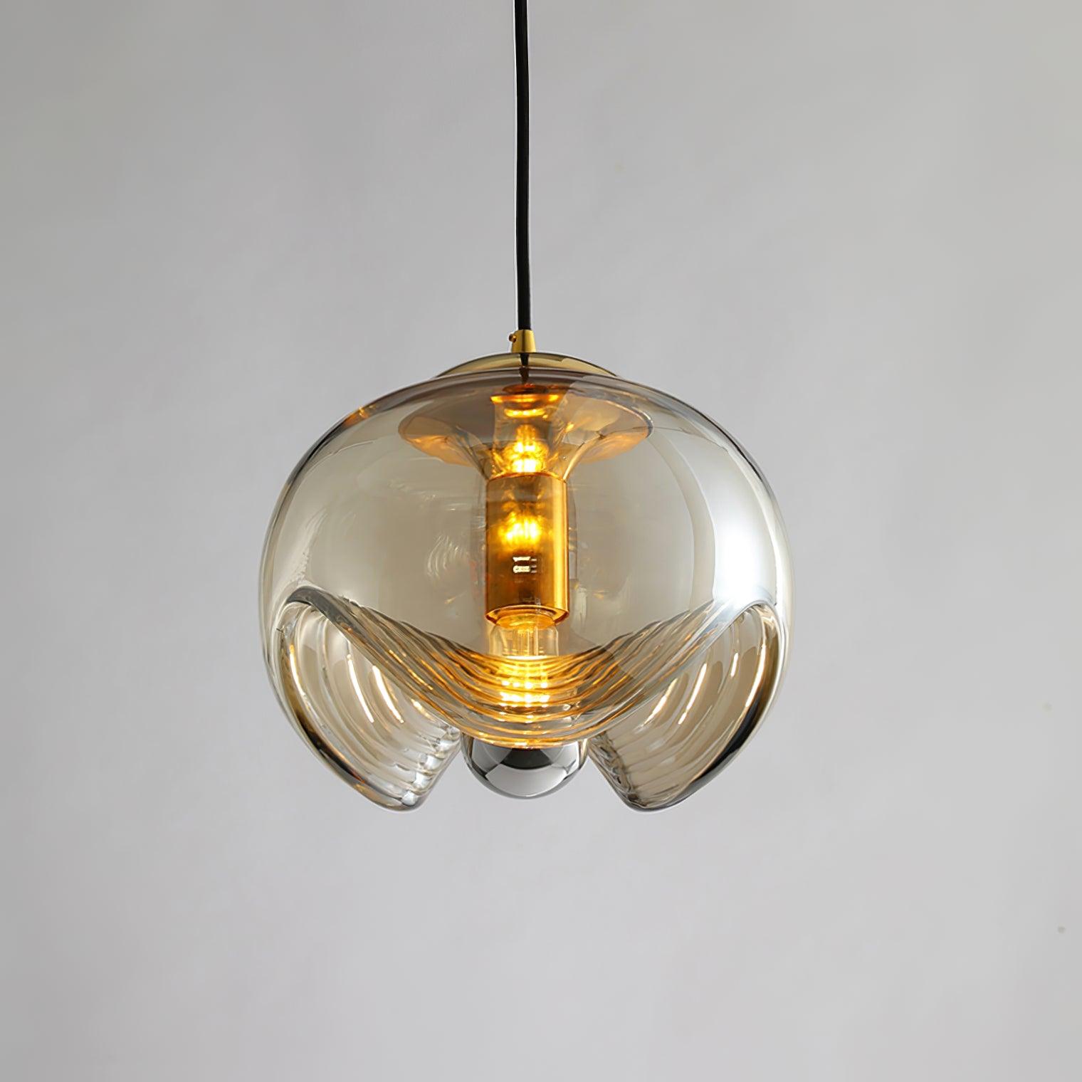 Elegante Golvende Hanglamp Suspension LumiVague-light decor-De Bazelaar