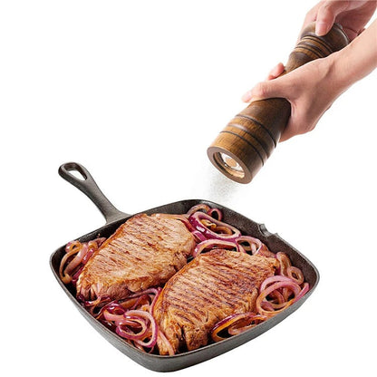 Houten Peper- en Zoutmolen - Stijlvol - Duurzaam - Perfecte Maalervaring-Kitchen Tools and Accessories-De Bazelaar