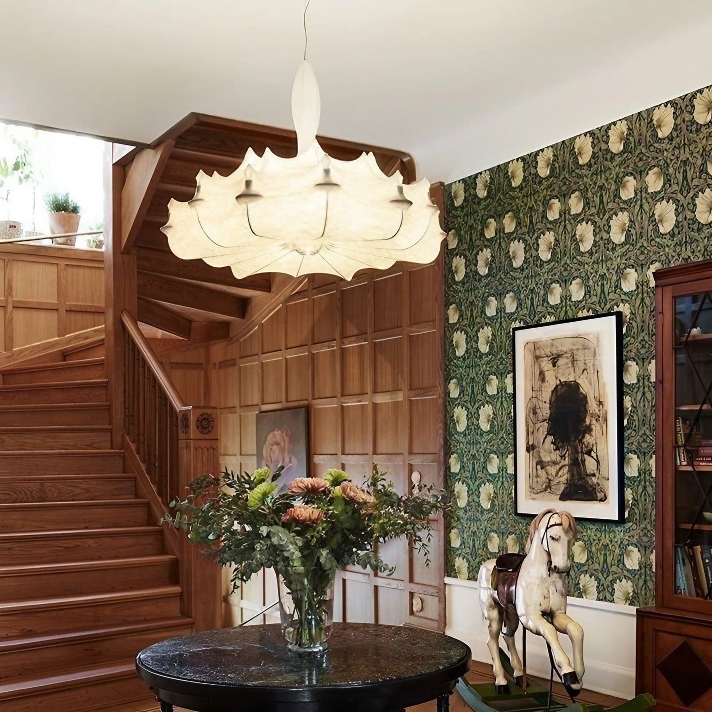 Nordic Cocoon LED Hanglamp - Tijdloze Elegantie-light decor-De Bazelaar