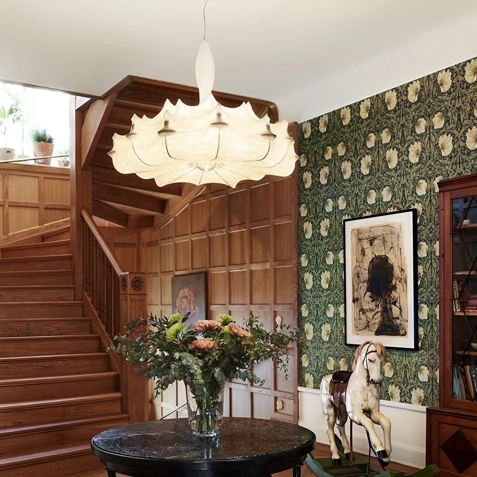 Nordic Cocoon LED Hanglamp - Tijdloze Elegantie-light decor-De Bazelaar