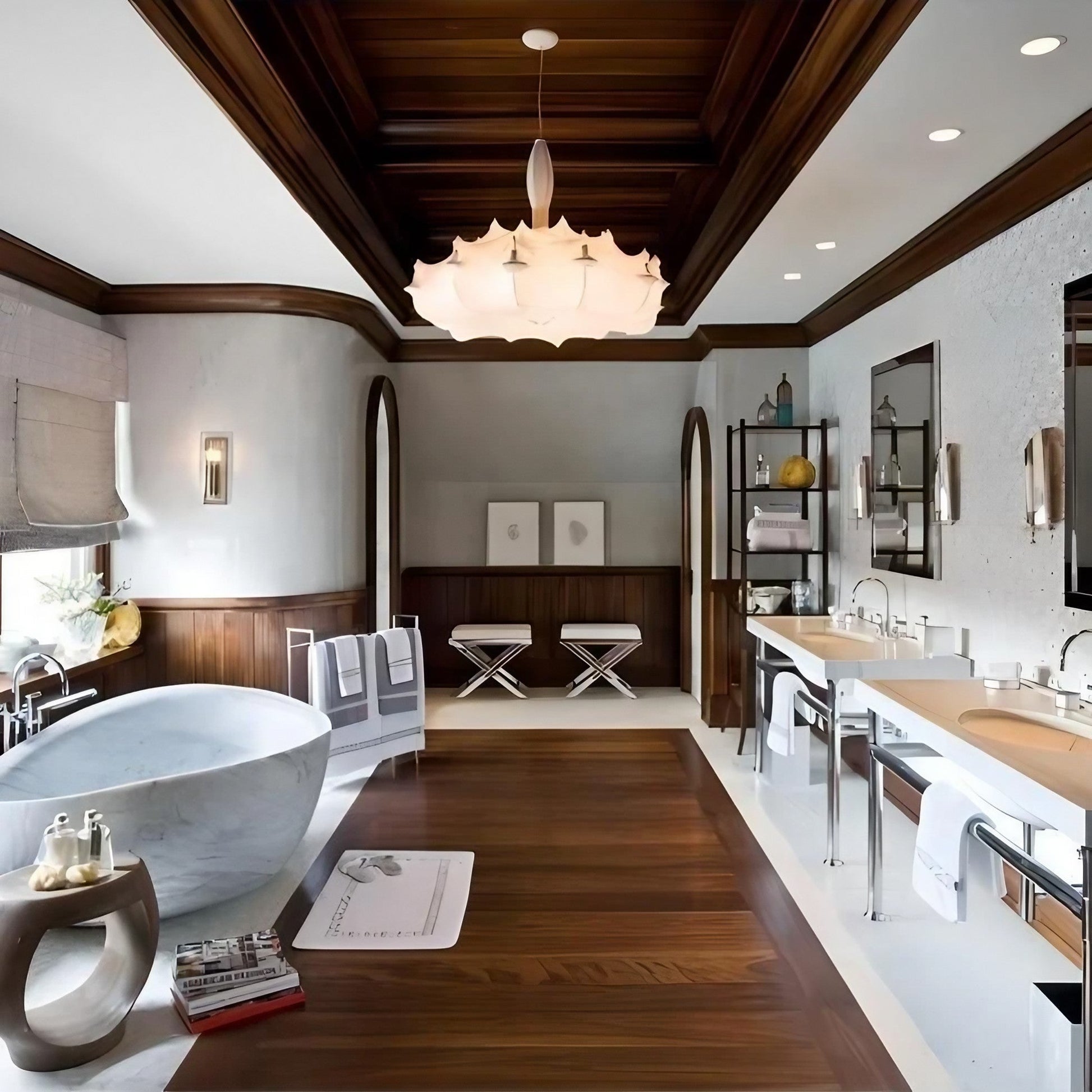 Nordic Cocoon LED Hanglamp - Tijdloze Elegantie-light decor-De Bazelaar