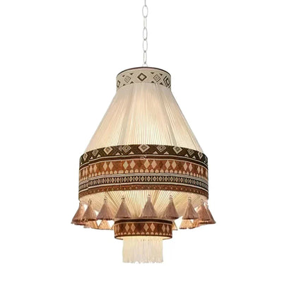 Bohemian Hanglamp met Franje – Speelse Boho-stijl-light decor-De Bazelaar