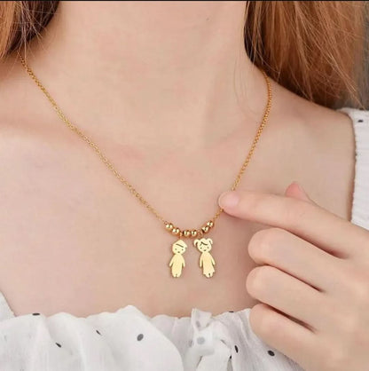 Mijn Kinderen Ketting | Gepersonaliseerd