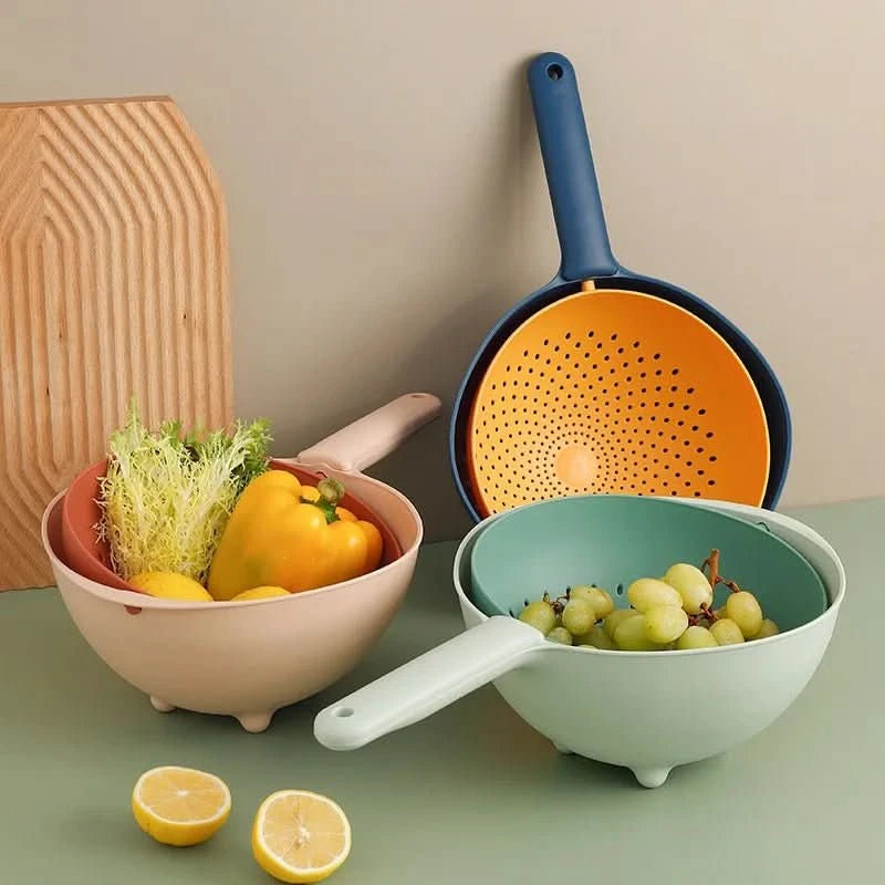 afdruipmand | Handvat + Dubbele Werking - #afdruipmand | Handvat + Dubbele WerkingDe Bazelaar