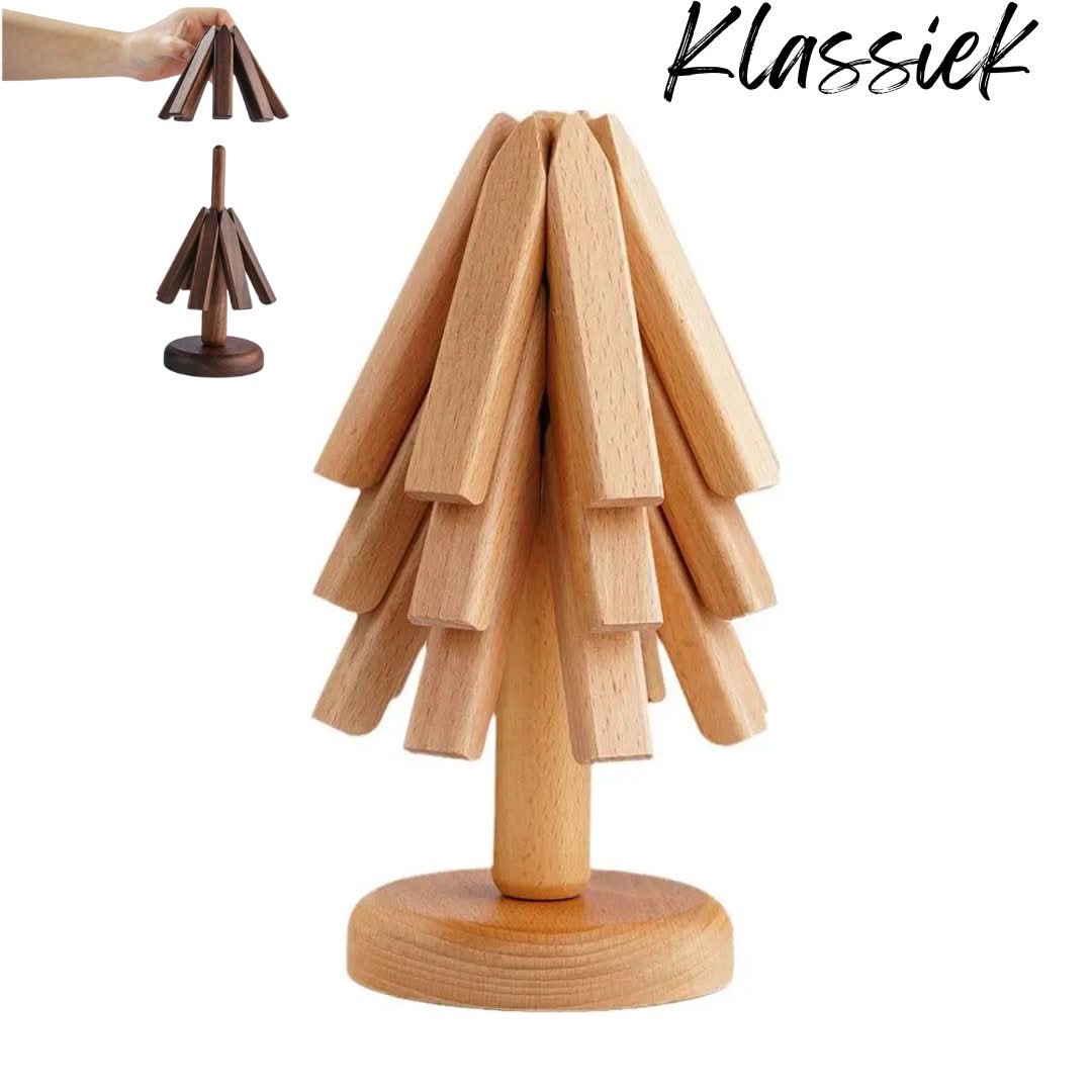 Artistieke Walnoot Boom | Tafelmatten Set - #Artistieke Walnoot Boom | Tafelmatten SetDe Bazelaar