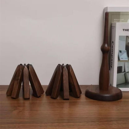 Artistieke Walnoot Boom | Tafelmatten Set - #Artistieke Walnoot Boom | Tafelmatten SetDe Bazelaar