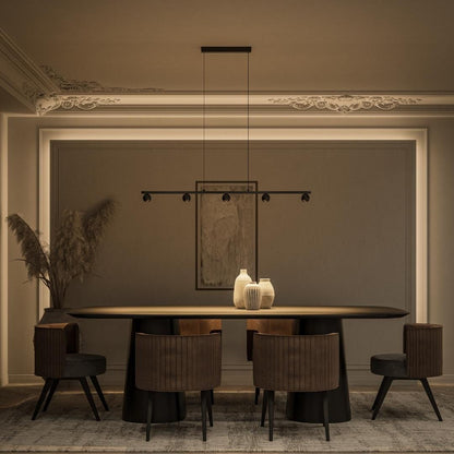 Verstelbare LED Hanglamp met Modern Design-light decor-De Bazelaar