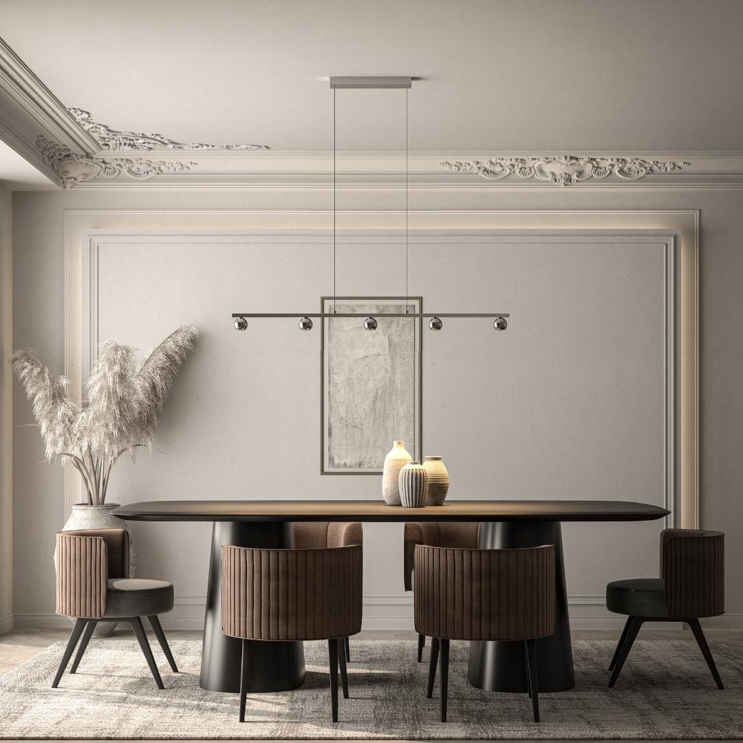 Verstelbare LED Hanglamp met Modern Design-light decor-De Bazelaar