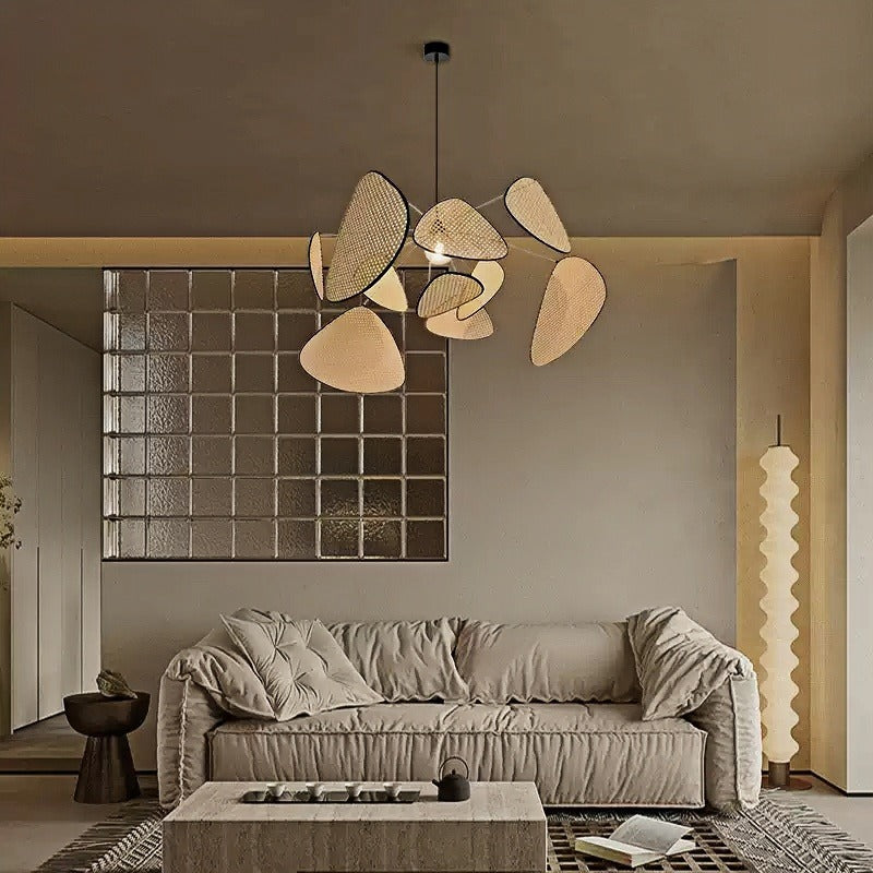 Bamboe Rattan Hanglamp - Duurzame Stijl voor Elk Interieur-light decor-De Bazelaar