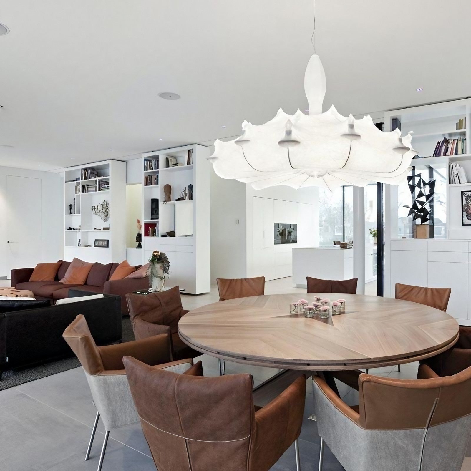 Nordic Cocoon LED Hanglamp - Tijdloze Elegantie-light decor-De Bazelaar