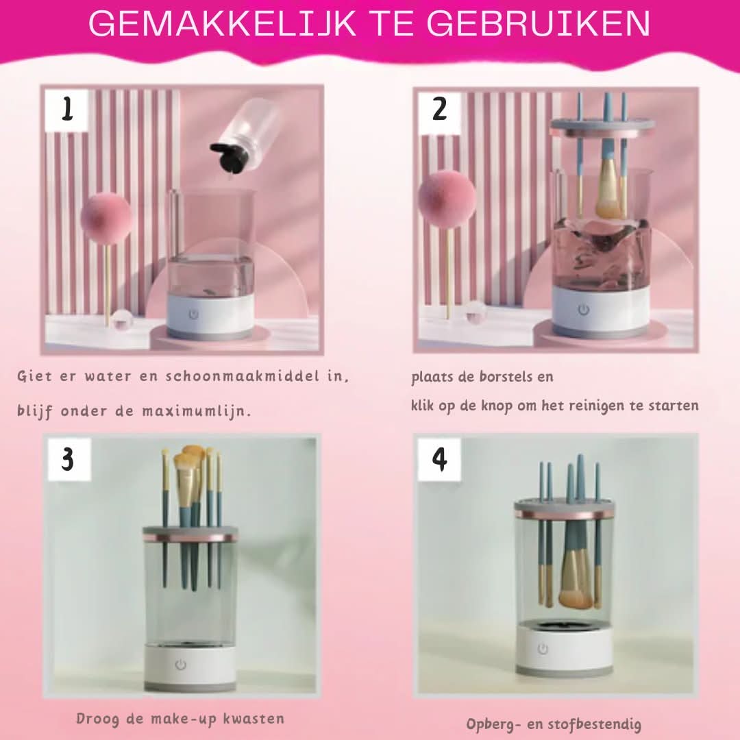 Brush Cleaner | Elektrisch - #Brush Cleaner | ElektrischDe Bazelaar