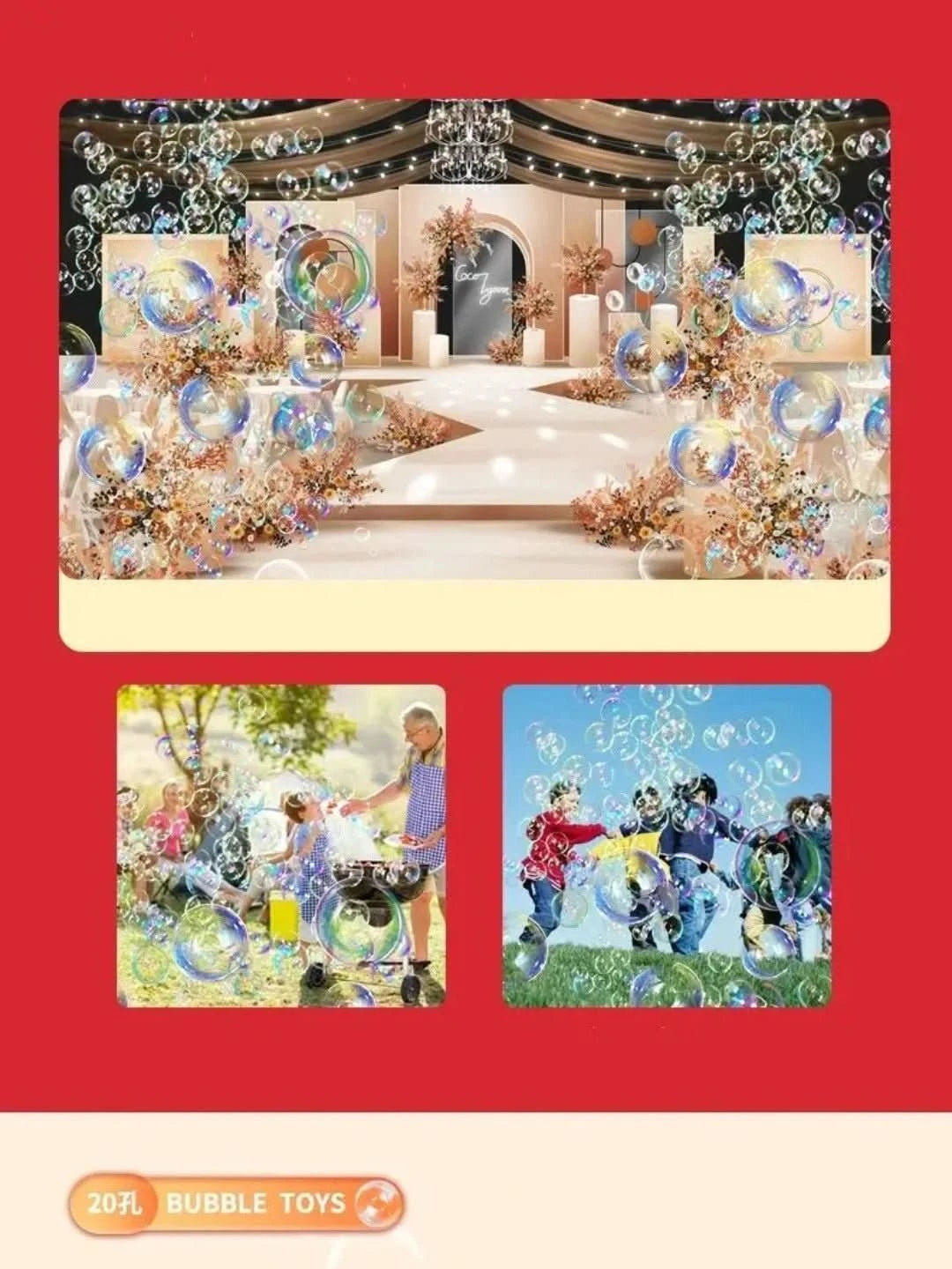 Bubble Bellenmachine | Herbruikbaar - #Bubble Bellenmachine | HerbruikbaarDe Bazelaar