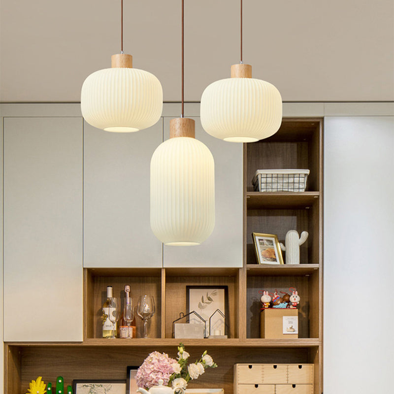 Vintage Houten LED Hanglamp – Warmte en Stijl voor Elk Interieur-lamp-De Bazelaar