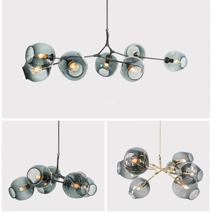 Sputnik Hanglamp Glazen Bubbles – Modern & Speels Design-lamp-De Bazelaar