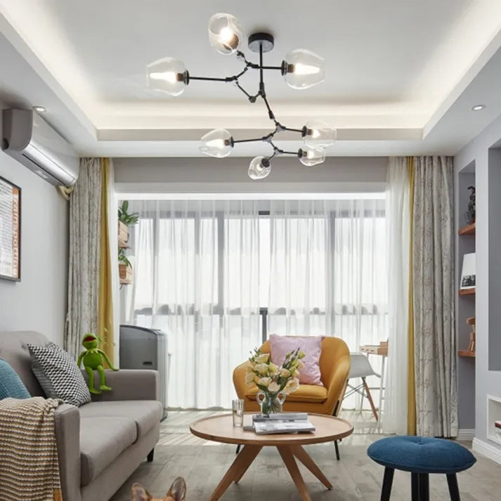 Sputnik Hanglamp Glazen Bubbles – Modern & Speels Design-lamp-De Bazelaar