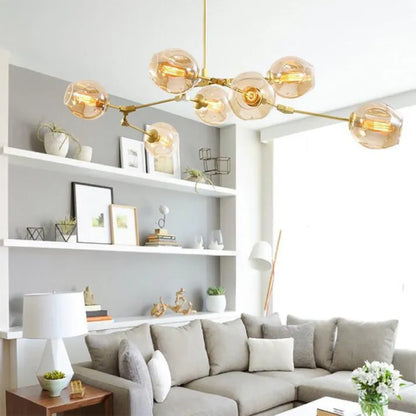 Sputnik Hanglamp Glazen Bubbles – Modern & Speels Design-lamp-De Bazelaar