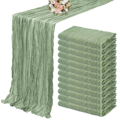 Kaasdoek Tafelloper Set - 10-delig - Perfect voor elke tafel-Tableware & Dining Accessories-De Bazelaar