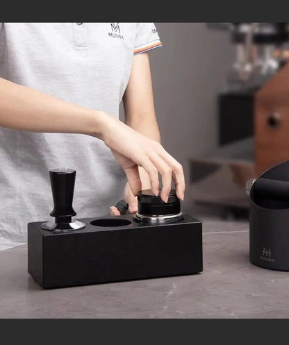 Verstelbare Portafilterhouder - Koffie Tampstation voor Perfecte Extractie-Coffee & Tea-De Bazelaar