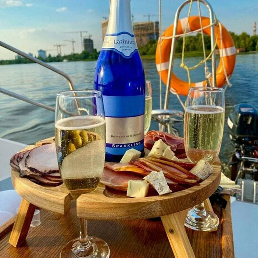 Compacte Vouwbare Picknicktafel - Ideaal voor Buiten Eten-Tableware & Dining Accessories-De Bazelaar