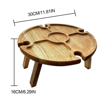 Compacte Vouwbare Picknicktafel - Ideaal voor Buiten Eten-Tableware & Dining Accessories-De Bazelaar