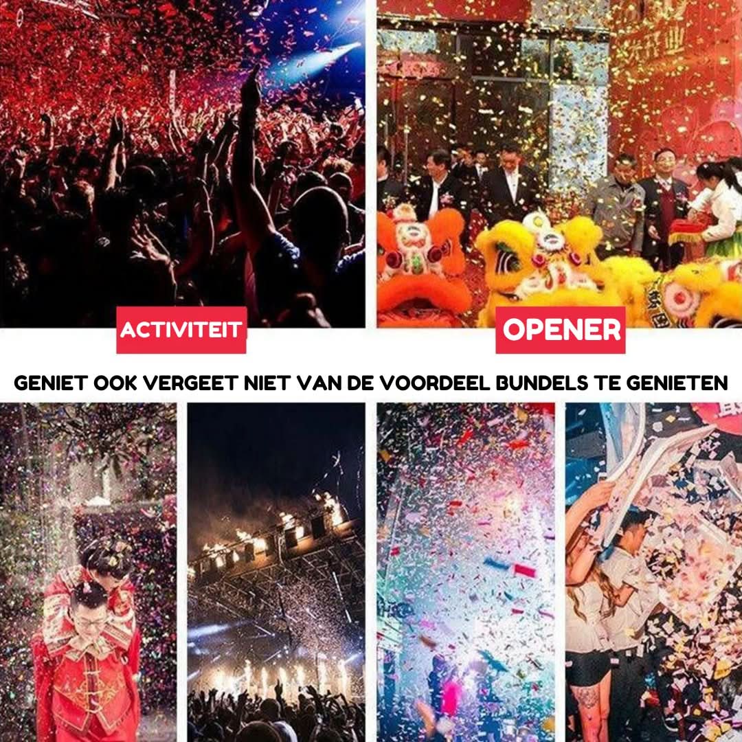 Confetti Schieter | Automatische Confetti - #Confetti Schieter | Automatische ConfettiDe Bazelaar