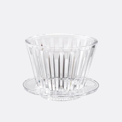 Crystal Eye Flat Bottom Koffie Dripper - Perfecte Extractie - Snel en Eenvoudig Gebruik-Coffee & Tea-De Bazelaar