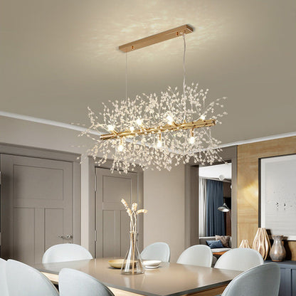 LED Hanglamp Luna - Elegant Witte & Gouden Design-light decor-De Bazelaar