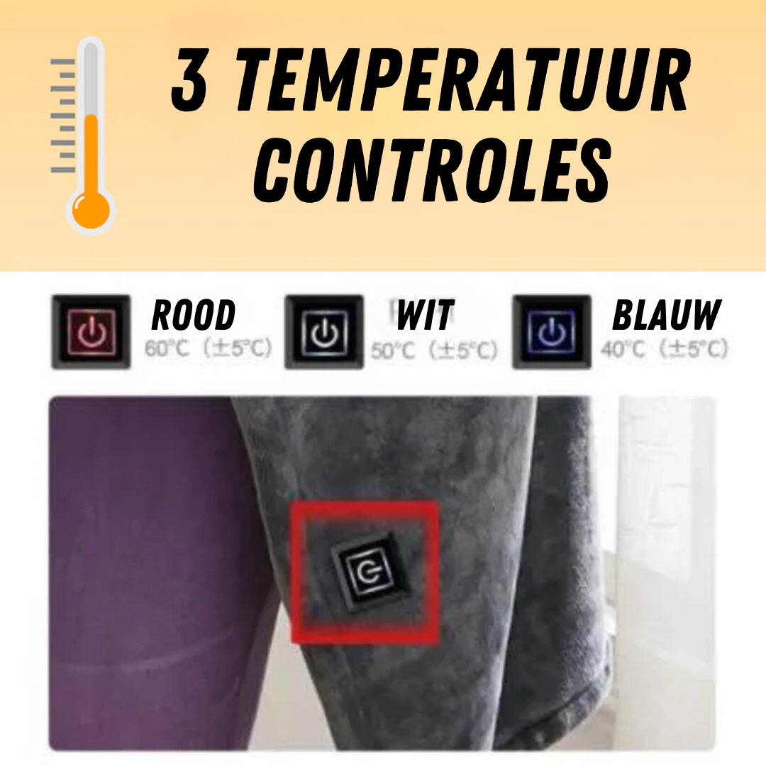 SnugMate™ | Verwarmde Deken Trui