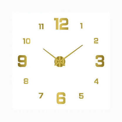 Analoge Wandklok - Klassiek Design - Stille Werking-Wall Clocks-De Bazelaar