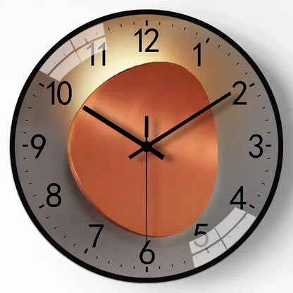 Analoge Wandklok - Klassiek Design - Stille Werking-Wall Clocks-De Bazelaar
