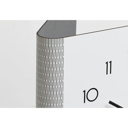 Dubbelzijdige Houten Hoek Wandklok - Minimalistisch - Uniek Design - Functioneel Decor-Wall Clocks-De Bazelaar