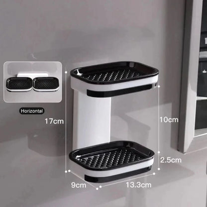 DoubleSuds™ | Zeepbakje met Lekbakje - #DoubleSuds™ | Zeepbakje met LekbakjeDe Bazelaar