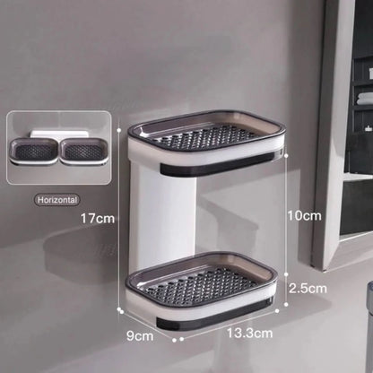 DoubleSuds™ | Zeepbakje met Lekbakje - #DoubleSuds™ | Zeepbakje met LekbakjeDe Bazelaar