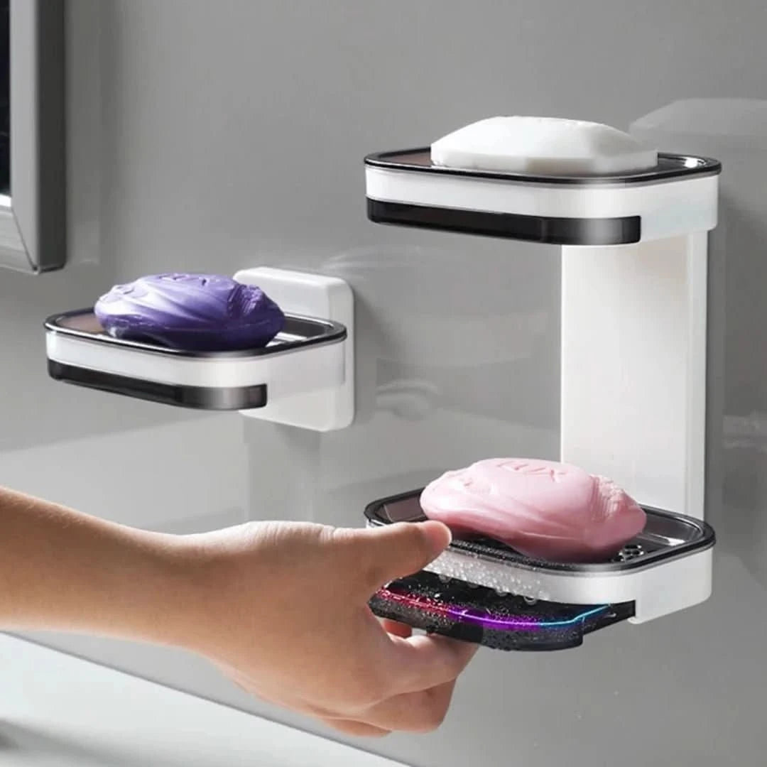 DoubleSuds™ | Zeepbakje met Lekbakje - #DoubleSuds™ | Zeepbakje met LekbakjeDe Bazelaar