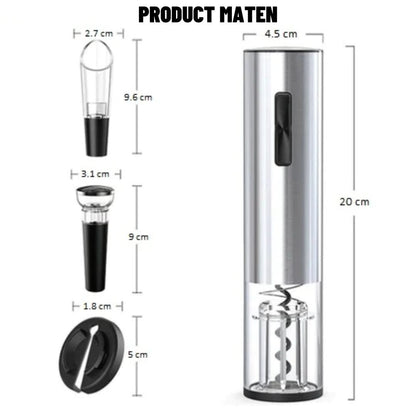 Drinte™ | Elektrische Wijnopener - #Drinte™ | Elektrische WijnopenerDe Bazelaar