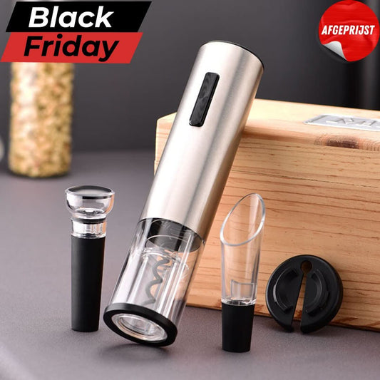 Drinte™ | Elektrische Wijnopener - #Drinte™ | Elektrische WijnopenerDe Bazelaar