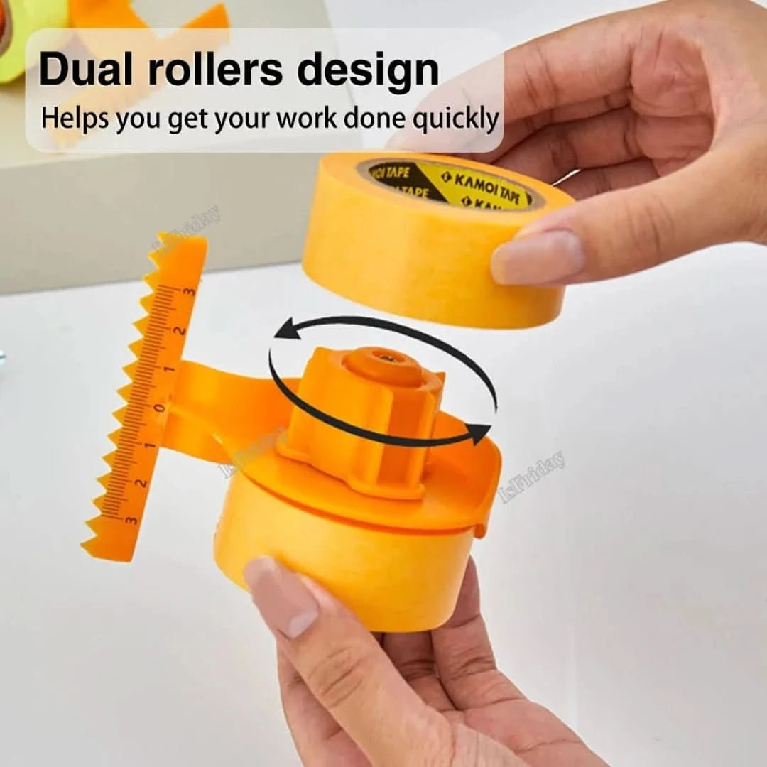 Dubbele Dispenser | Efficiënt Afplakken in Stijl - #Dubbele Dispenser | Efficiënt Afplakken in StijlDe Bazelaar