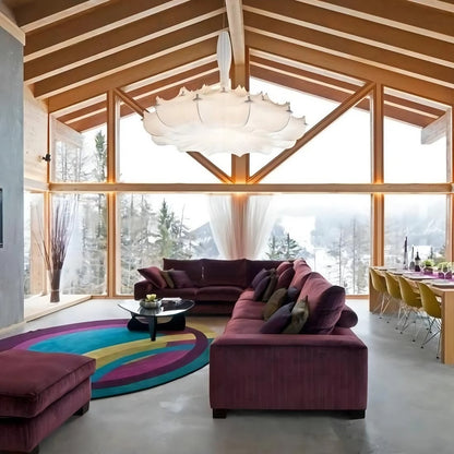 Nordic Cocoon LED Hanglamp - Tijdloze Elegantie-light decor-De Bazelaar