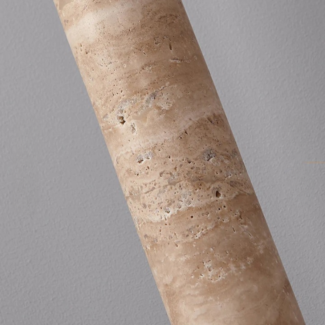 Luxe Crème Marmeren Hanglamp – Elegant en Modern Design