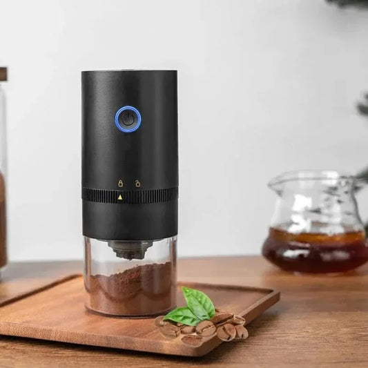 Draagbare Elektrische Koffiemolen - Krachtig en Handig voor Thuis-Coffee & Tea-De Bazelaar