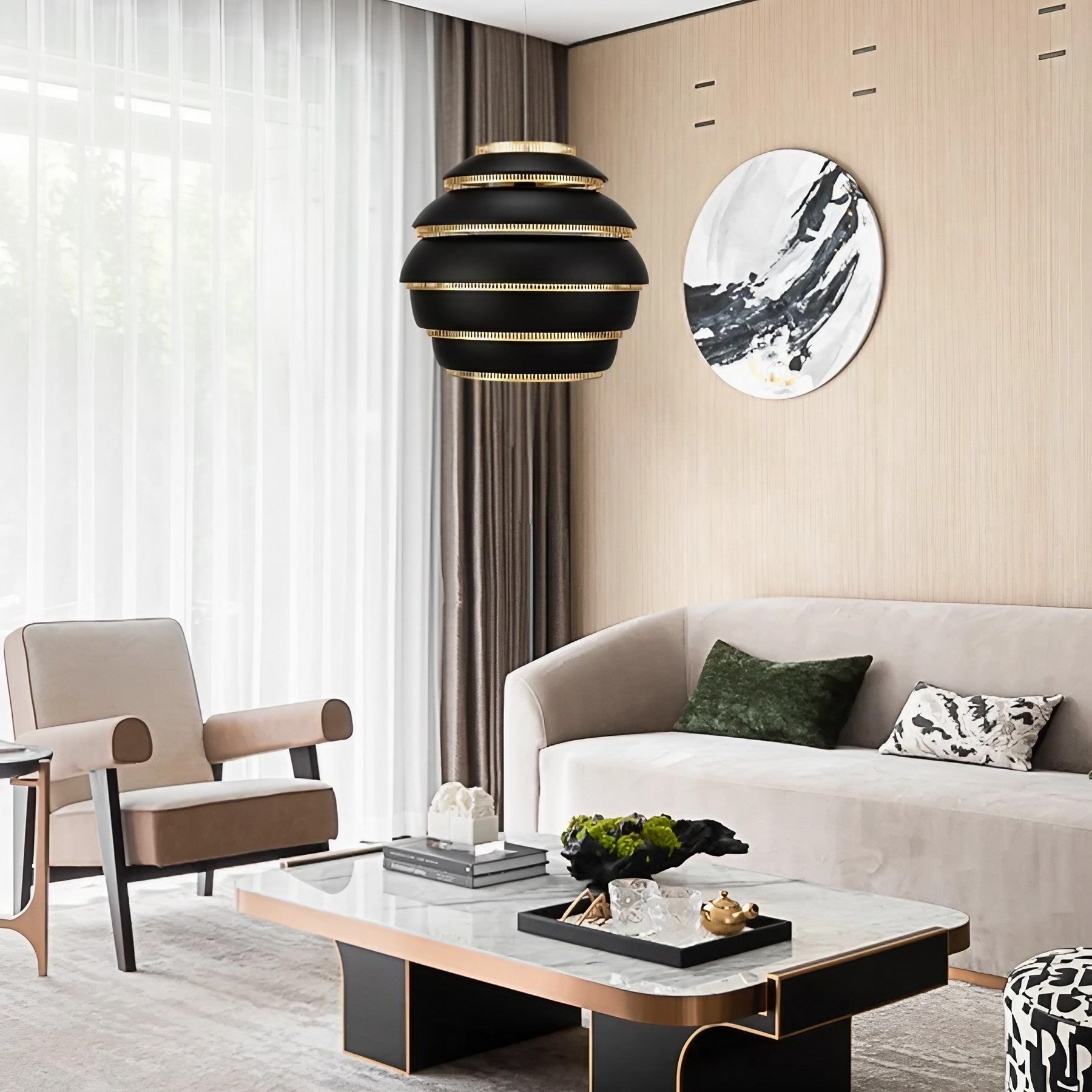 Minimalistische Plafondlamp met Diffuus Licht-light decor-De Bazelaar