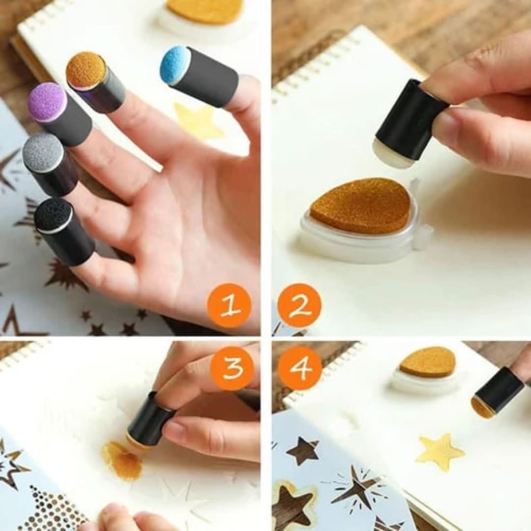 Finger Paint Kit™ | Creatieve doe-het-zelf-set - #Finger Paint Kit™ | Creatieve doe-het-zelf-setDe Bazelaar