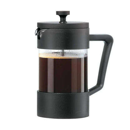 Franse Pers Koffiezetter - Borosilicaatglas - Perfecte Smaak - Duurzaam Ontwerp-Coffee & Tea-De Bazelaar