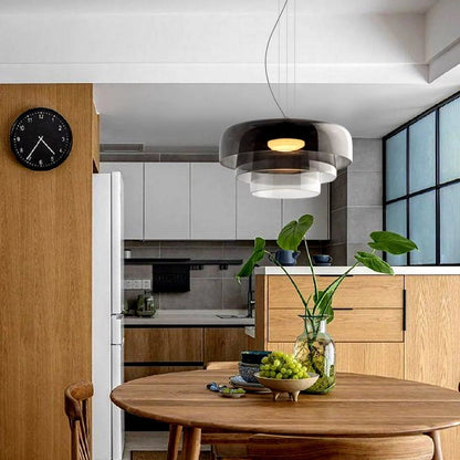 Glazen Plafondlamp met Tijdloos Design-light decor-De Bazelaar