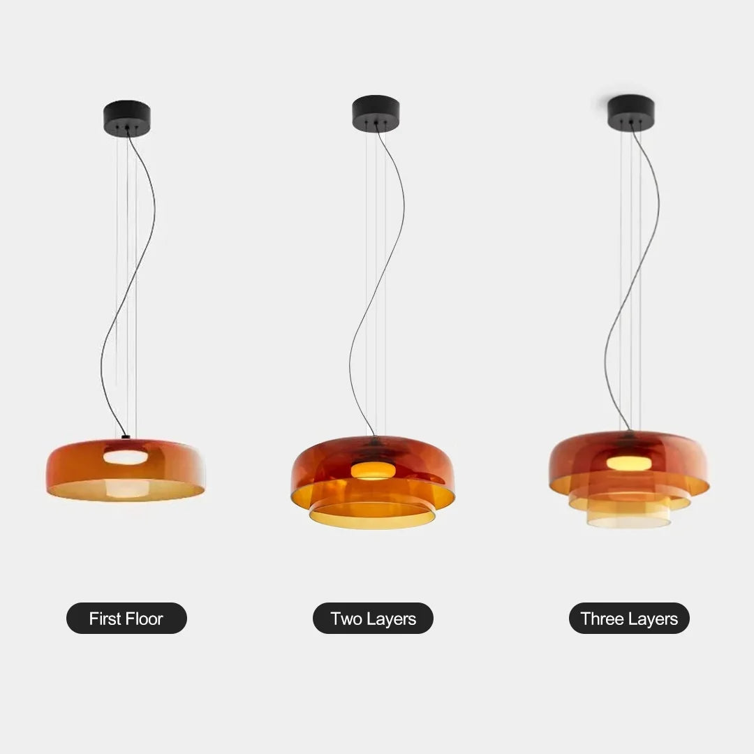 Glazen Plafondlamp met Tijdloos Design-light decor-De Bazelaar