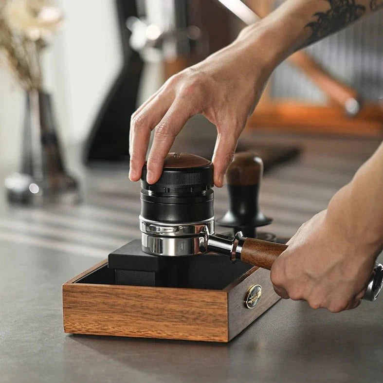 Gravity Espresso Distributor 58.35mm - Verstelbare Diepte - Perfecte Extractie-Coffee & Tea-De Bazelaar