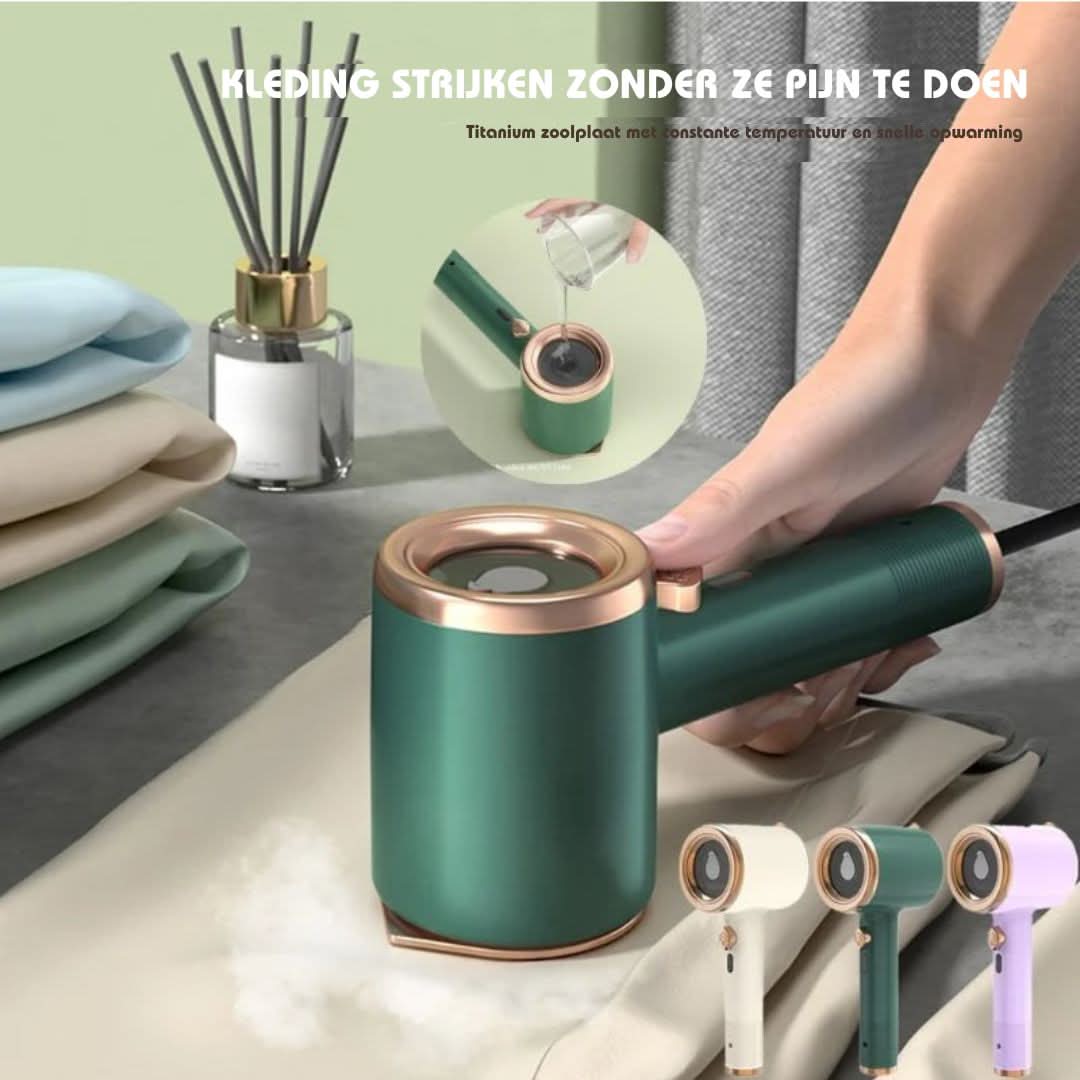 Hand-Strijker | Draagbare Mini-Strijkmachine - #Hand-Strijker | Draagbare Mini-StrijkmachineDe Bazelaar