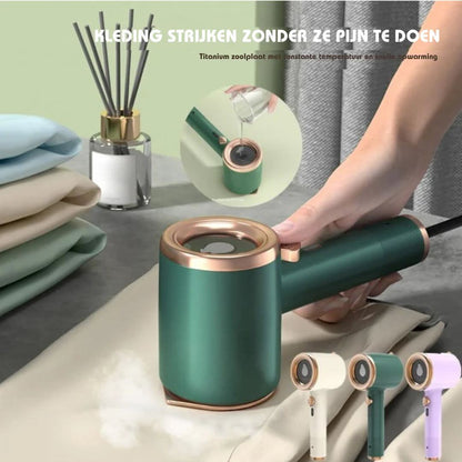 Hand-Strijker | Draagbare Mini-Strijkmachine - #Hand-Strijker | Draagbare Mini-StrijkmachineDe Bazelaar